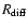 $R_{\rm diff}$