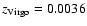 $z_{\rm Virgo} = 0.0036$