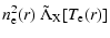 $\displaystyle n_{\rm e}^2 (r) ~ \tilde{\Lambda}_{\rm X}[T_{\rm e}(r)]$