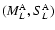 $(M^{\rm A}_L, S^{\rm A}_L)$