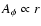 $A_\phi\propto r$