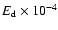 $E_{\rm d}\times10^{-4}$