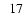 $\phantom{0}17$