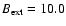 $B_{\rm ext}=10.0$