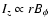 $I_z\propto rB_\phi$