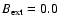 $B_{\rm ext}=0.0$