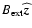 $B_{\rm ext}\widehat{\vec z}$