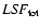 ${\it LSF}_{\rm tot}$