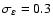 $\sigma_\varepsilon= 0.3$