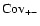 $\mbox{Cov}_{+-}$