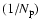 $(1/N_{\rm p})$