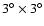 $3^\circ \times 3^\circ$