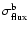 $\sigma_{{\rm flux}}^{{\rm b}}$