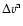 $\Delta v^{{\rm a}}$