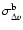 $\sigma_{\Delta v}^{{\rm b}}$