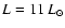 $L = 11 ~L_{\odot}$