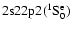 $\rm 2s22p2 (^1S^e_0)$