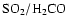 $\rm SO_{2}/H_{2}CO$