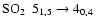 $\hbox{SO$_{2}$ ~$5_{1,5}\rightarrow 4_{0,4}$ }$