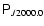${\sf P}_{J2000.0}$