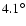 $4.1^{\circ}$