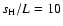 $s_{\rm H}/L=10$