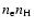 $n_{\rm e}n_{\rm H}$