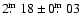 $2\hbox{$.\!\!^{\rm m}$ }18\pm0\hbox{$.\!\!^{\rm m}$ }03$