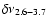 $\delta \nu _{2.6-3.7}$