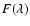 $F(\lambda)$