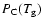 $P_{{\rm C}}(\ensuremath{T_{\mathrm{g}}} )$