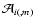 $\mathcal{A}_{i(,m)}$