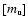 $[m_{{\rm u}}]$
