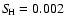 $S_{\!\!\rm H}= 0.002$
