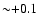 ${\sim}{+}0.1$