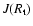 $J(R_{\rm t})$