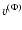 $v^{\rm (\Phi )}$