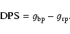 \begin{displaymath}
{\rm DPS}=g_{\rm bp}-g_{\rm rp}.
\end{displaymath}