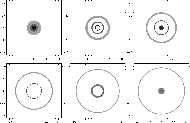 \begin{figure}
\par\mbox{\includegraphics[width=5.5cm]{spher50.eps} \includegrap...
...5cm]{spher600.eps} \includegraphics[width=5.5cm]{spher750.eps} }
\end{figure}