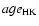 $age _{\rm HK}$