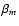 $\beta _m$
