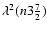 $\lambda^2(n 3 \frac{7}{2})$