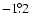 $-1\fdg2$