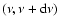$(\nu, \nu+{\rm d}\nu)$