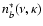 $n_b^*(\nu, \kappa)$