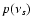 $p(\nu_s)$