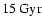 $15~{\rm Gyr}$