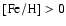 $\rm [Fe/H] > 0$