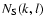 $N_{\rm S}(k,l)$