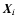 $\vec{X}_{i}$
